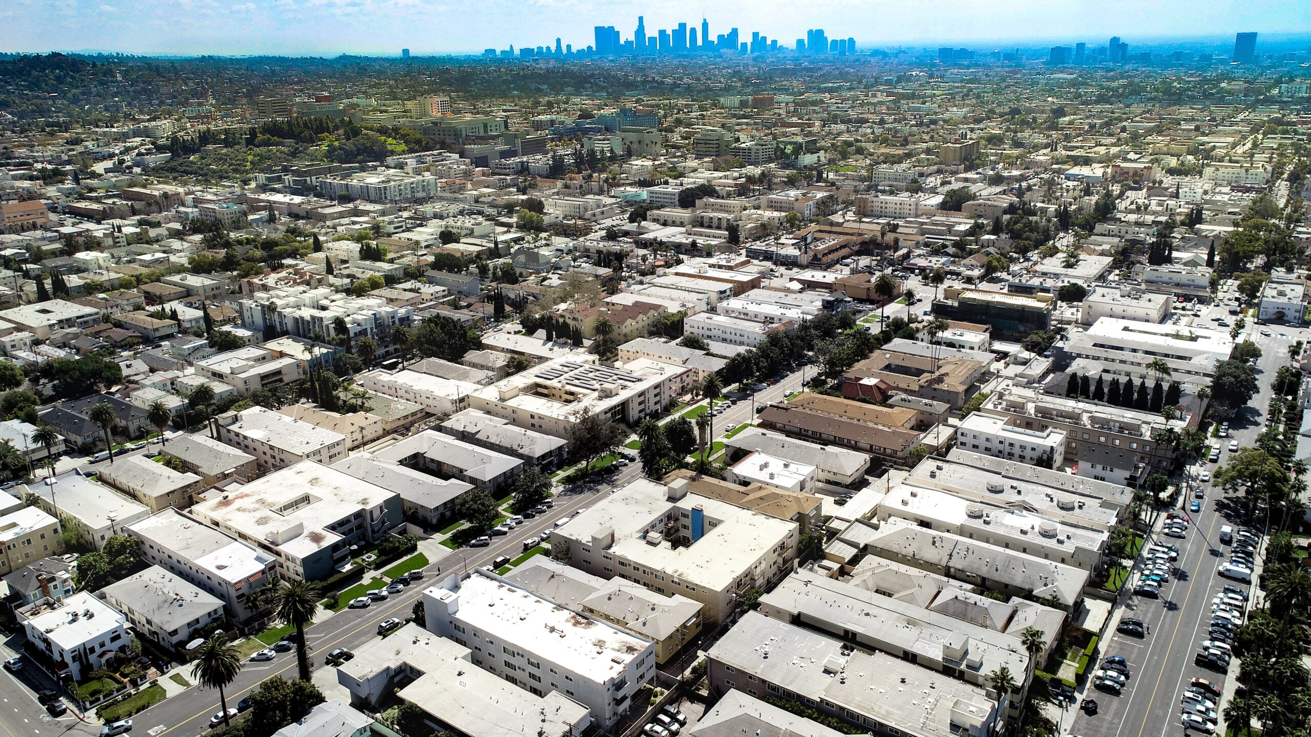los angeles skyline